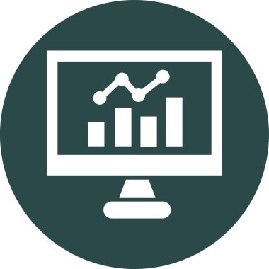 analiz simgesi, vektör illüstrasyonu