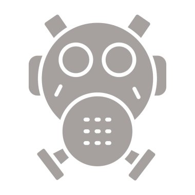 Maske. Web simgesi vektör illüstrasyonu