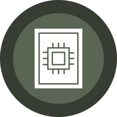 Pusula simgesinin vektör illüstrasyonu