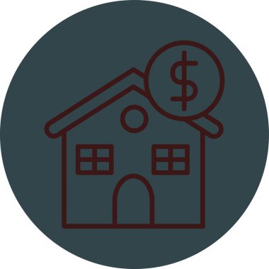 vektör gayrimenkul simgesi