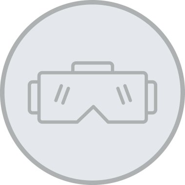 gözlük ikonu vektör illüstrasyonu