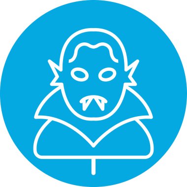 Şeytan simgesi sembol tasarımı