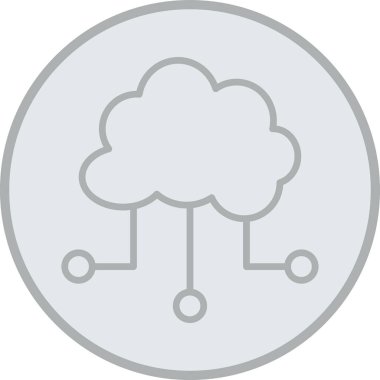 Bulut hesaplama. Web simgesi