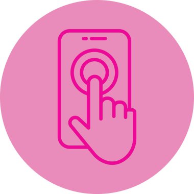 hareket eden telefon vektör çizim