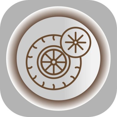 Eşsiz Vektör Satırı Simgesi