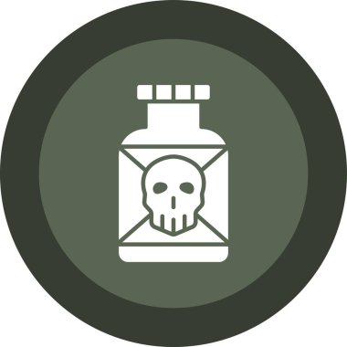 Bir kimyasal simgenin vektör illüstrasyonu