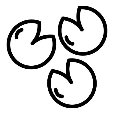 Yiyecek, sağlık hattı ve ikon. vektör illüstrasyonu