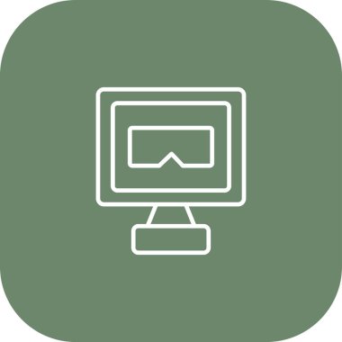 bilgisayar simgesi, vektör illüstrasyonu