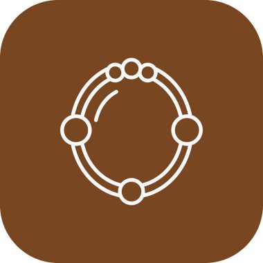 Vektör evrensel simgesi Trendy bakmak.