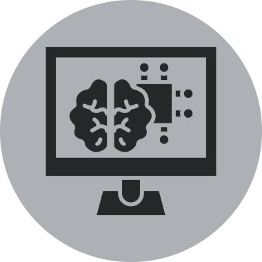 Modern simgenin vektör illüstrasyonu