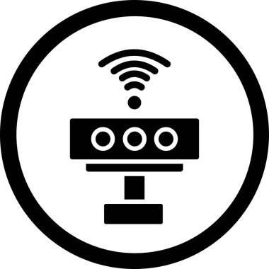 CCTV simge vektör çizim