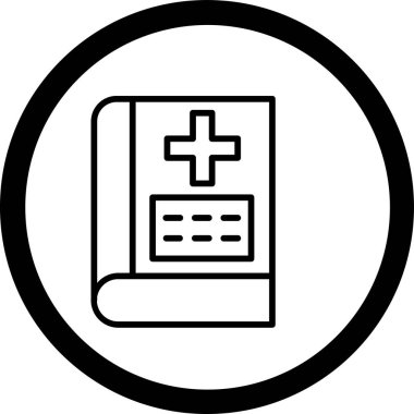 tıbbi simge vektör illüstrasyonu