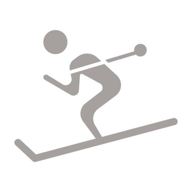 Kayak simgesi, basit tasarım