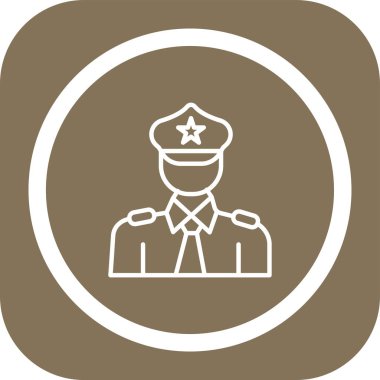 Rozet. Web simgesi basit illüstrasyon