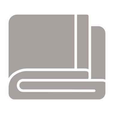 kitap düz vektör simgesi