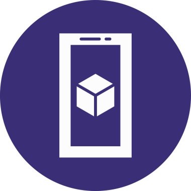 Kişisel ve ticari kullanım için vektör mobil simgesi.