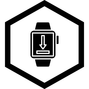 Akıllı çocuk. Web simgesi basit illüstrasyon