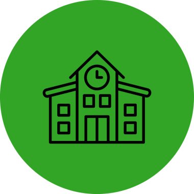 Ev simgesi vektör illüstrasyonu