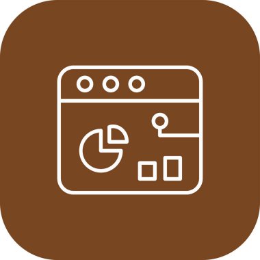 seo modern simgesinin vektör illüstrasyonu