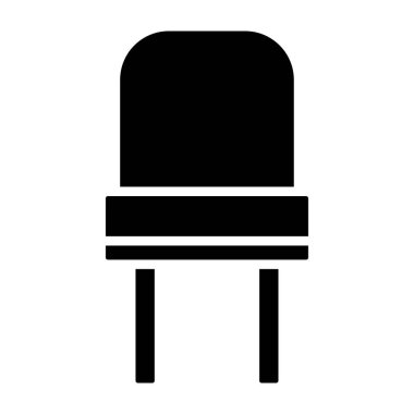 Beyaz arkaplanın izole edilmiş vektör çizimi