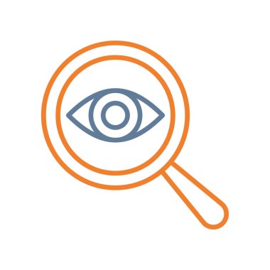 vektör renk araması beyaz arkaplan ve vektör üzerinde izole edildi