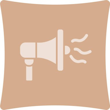 Bir megafonun vektör çizimi