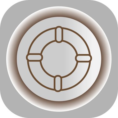 Eşsiz Vektör Kabartma Simgesi