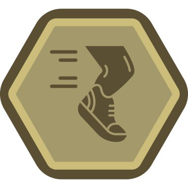 futbol ikonu vektör illüstrasyonu