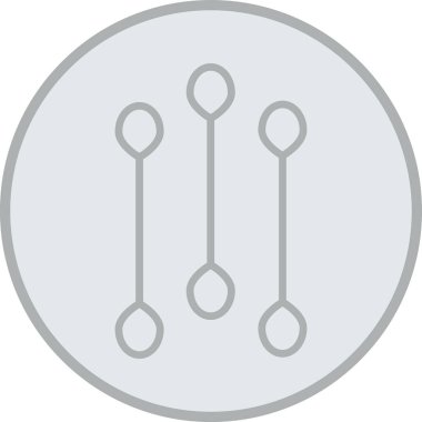 Modern simgenin vektör illüstrasyon tasarımı