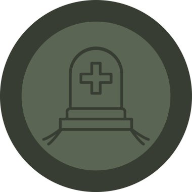 vektör simgesi illüstrasyonu, kişisel kimlik kartı