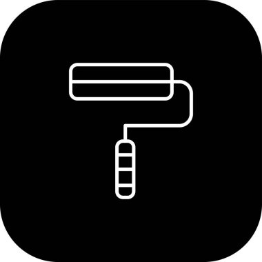 Siyah arkaplanda test tüpleri simgesi. vektör illüstrasyonu