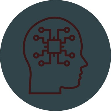 Yapay Zeka. Web simgesi