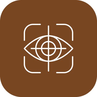 Kamera simgesi, vektör illüstrasyonu