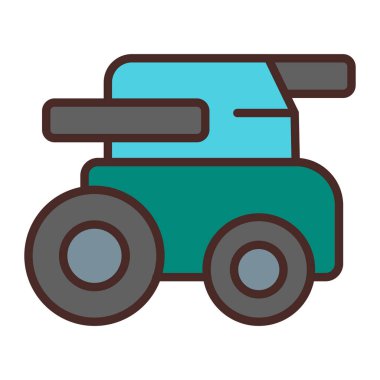 araba simgesi vektör illüstrasyonu