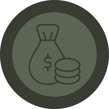 para simgesi vektör illüstrasyonu