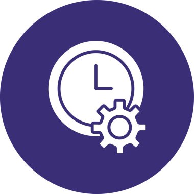 dişli simgesi vektör illüstrasyonu