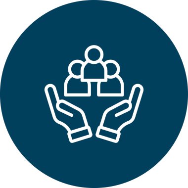 Modern simgenin vektör illüstrasyonu