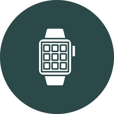 watch simge vektör çizim