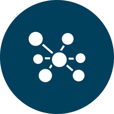 ağ simgesi. düz dizayn vektörü.