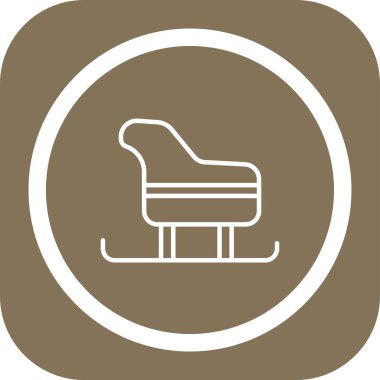 sandalye simgesi çizimi