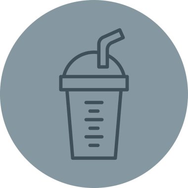 içki ikonu vektör illüstrasyonu