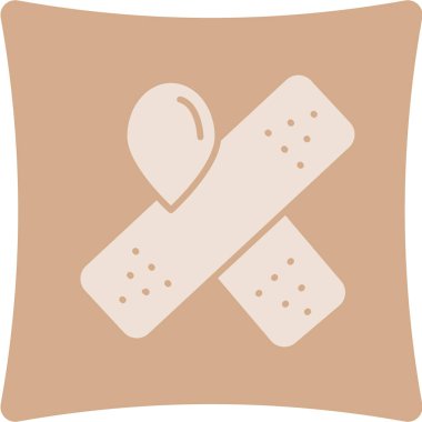 Bandaj bandajı bant simgesi