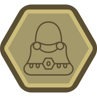 Modern eğitim ikonunun vektör illüstrasyonu