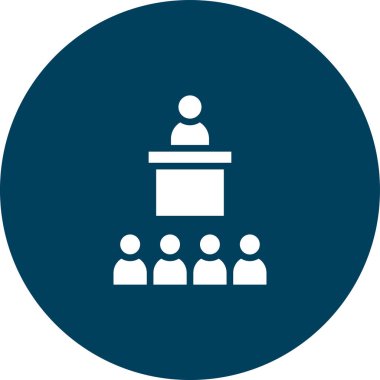 İş simgesinin vektör illüstrasyonu