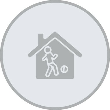 Modern simgenin vektör illüstrasyonu