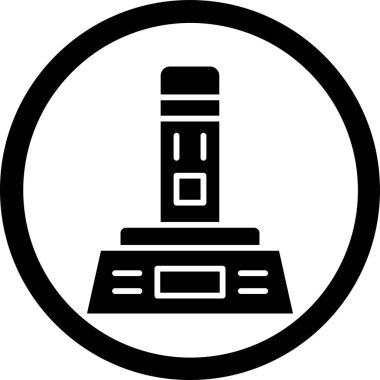 Modern simgenin vektör illüstrasyonu