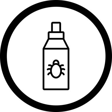 Modern bir simgenin vektör illüstrasyonu