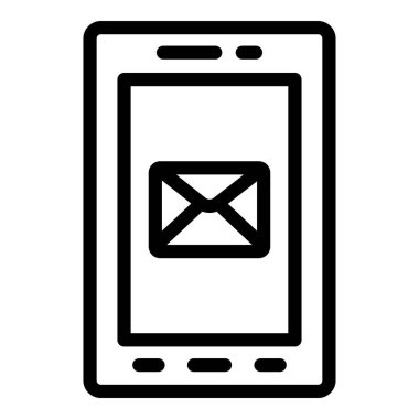 e- posta simgesi vektör illüstrasyonu