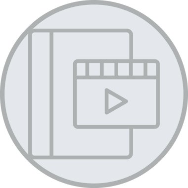 Oynat düğmesinin vektör illüstrasyonu