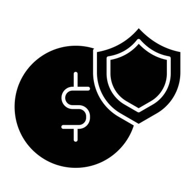 para vektör simgesi. Beyaz arkaplanda izole edilmiş basit bir çizim. para simgesi tasarımı.